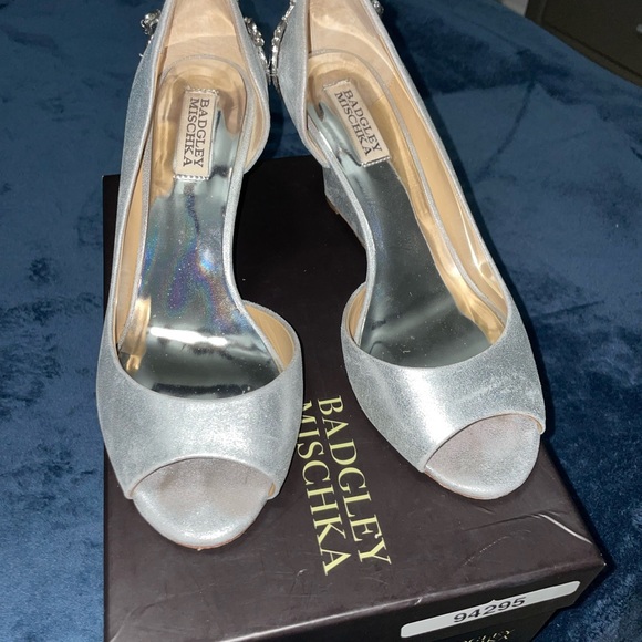 Nordstrom badgley Mischka- size 8.5 tacón de mujer taya 8.5 - Picture 4 of 8